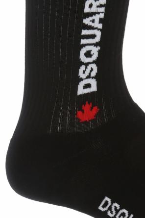 Logo-embroidered socks, zdjęcie 2 Logo-embroidered socks od Dsquared2